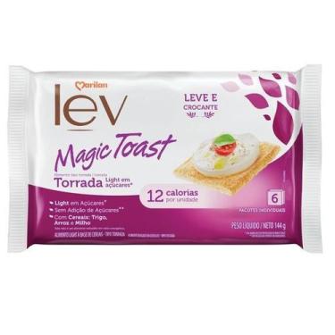 Imagem de Torrada com Cereais Arroz, Trigo e Milho com 6 Minipacotes - Marilan