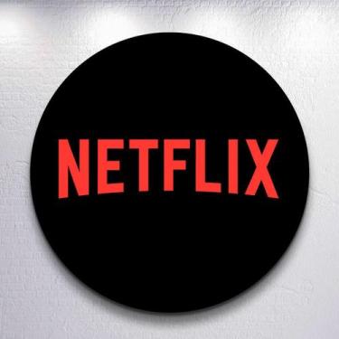 Imagem de Capas p/ Painel Redondo Estampa N3tFlix Pipoca Filme Estampa Infantil 