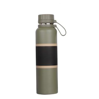 Imagem de Garrafa TéRmica Esportiva Adequada Para Fitness, Ciclismo E Atividades Ao Ar Livre(Verde,850ml WL-8046)