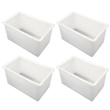 Imagem de Forma para Queijo Muçarela e Requeijão, Plástico Atóxico Branco, 500g, Kit com Múltiplas Unidades, 8x7x13 cm, Retangular, Lavável em Lava-Louças (4)