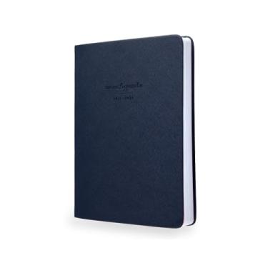 Imagem de momAgenda Agenda de mesa para mães ocupadas com espaço para organizar horários e compromissos para até quatro crianças - calendário de 18 meses (julho de 2025 a agosto de 2026) (azul marinho enluarado