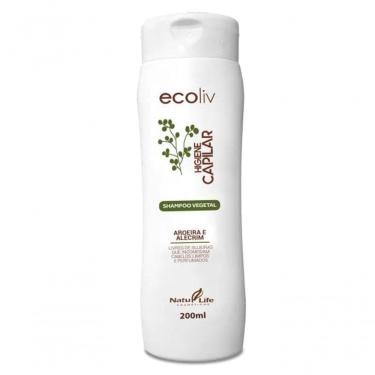 Imagem de Shampoo Vegetal Ecoliv Higiene Capilar - Natulife - 200ml