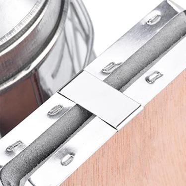 Imagem de Fumante de Apicultura, Gancho de Montagem Lateral Embutido na Ferramenta de Apicultor de Proteção Térmica Precisa e Segura para Operar Proteção Caixa de Abelha Acessórios de