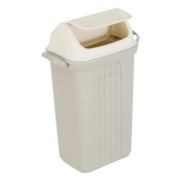 Imagem de Lixeira Plástica Com Tampa Basculante Sanremo Casablanca 30L