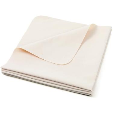 Imagem de DOPENSPI 2 Panos de limpeza de instrumentos de camurça de 39,9 x 39,9 cm, pano de polimento universal para instrumento de corda macia, pano de limpeza sem fiapos para instrumento, violino, piano