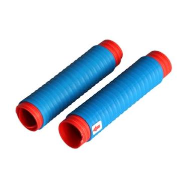 Imagem de NITAGO 2x Capa de Manete de Freio para Motocicleta, Capa de Silicone Termoencolhível para Manete de Freio, Substitui a Peça Original, Acessórios para, Azul