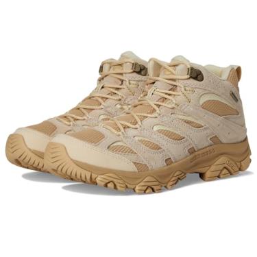 Imagem de Merrell Bota masculina Moab 3 Mid impermeável para caminhada, Latte, 46