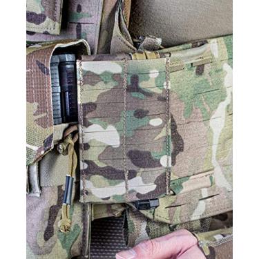 Imagem de Raine Tactical - Capa Bridger MOLLE/PALS para tubos FirstSpear - Equipamento tático - Molle Vest Bridger - Capa de lança tática - Funciona com Cummerbund tático - Colete de transporte de placa de