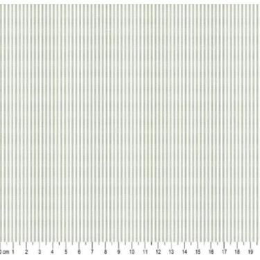 Imagem de Tecido Tricoline Listrado Fio Tinto Don Juan Verde Malva 100% Algodão 