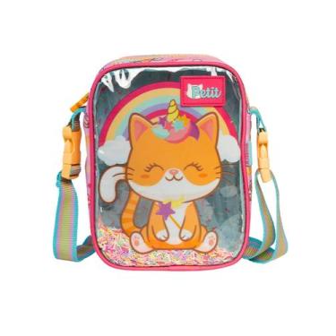 Imagem de Bolsa Lateral Menina Lateral Gatinho Confetti Original - Xeryus