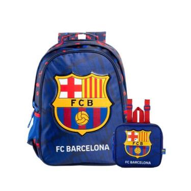 Imagem de Kit Escolar Barcelona Mochila Costas + Lancheira Térmica - Xeryus
