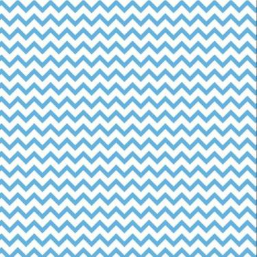 Imagem de Tnt estampado chevron azul 1,40 m x 25m - DEXA TNT, Azul-celeste