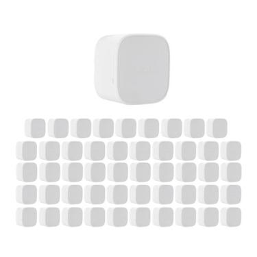 Imagem de Kit 50 Caixas de Passagem Plástica Câmeras Bullet/Dome Interno VBOX 10