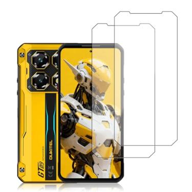 Imagem de NOUKAJU Protetor de tela para Oukitel WP60, vidro temperado HD, resistente a arranhões, durável e à prova de quedas, protetor de tela de vidro temperado para Oukitel WP60 [2 unidades]