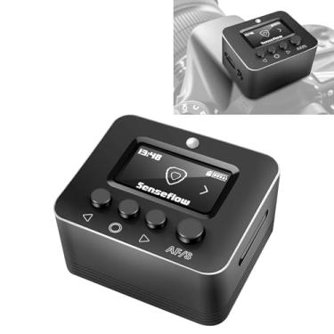 Imagem de NiYienFX Caixa estabilizadora de câmera, estabilizador de giroscópio para giroscópio de câmera, suporte de sapata fria, bateria 35H, alumínio leve para vlogging e vídeos de ação (A1)