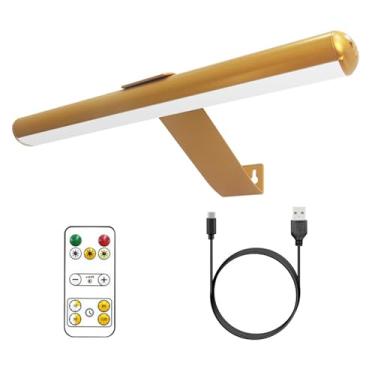 Imagem de Lâmpada de Parede Magnética Recarregável Luz para Quadros Arte Pinturas com Controle Remoto 3 Temperaturas Cor Ajustáveis Dimmerização Contínua Timer