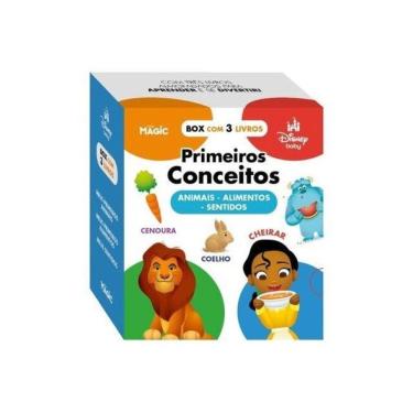 Imagem de Box Disney Baby Primeiros Conceitos - Animais, Alimentos E Sentidos