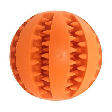 Imagem de Brinquedo para Cães de Mordida Filhotes e Gatos Alimentador Petiscos Limpeza Dentes Jogo Exercício Treinamento QI Borracha Pets