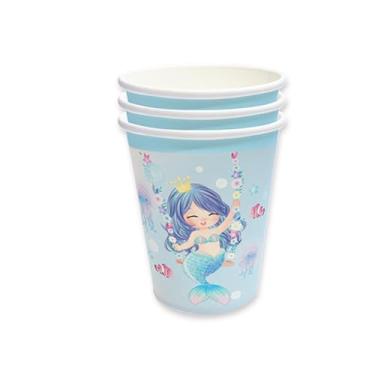 Imagem de CWPJUNDGP Festa de aniversário, copos de papel, pratos de papel, festivais descartáveis locais de festa temática, atmosfera de decoração, utensílios de mesa