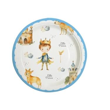 Imagem de CWPJUNDGP Festa de aniversário, copos de papel, pratos de papel, festivais descartáveis locais de festa temática, atmosfera de decoração, utensílios de mesa