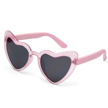 Imagem de Carter's Óculos de sol para bebês, crianças pequenas - Coração fosco