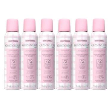 Imagem de Kit Giovanna Baby Desodorante Aerosol Classic Jato Seco C/6