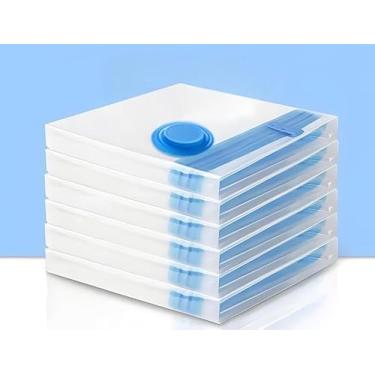 Imagem de Conjunto De Sacos De Armazenamento A VáCuo Para Bagagem – OrganizaçãO De Roupas E GestãO Do Guarda-Roupa(3,Sem bomba)