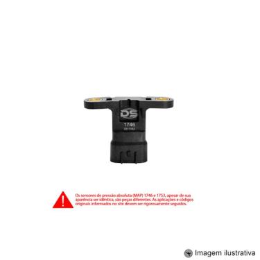 Imagem de Sensor Map Mini Mini 1.4 4C 8V 03 ... 06 / Auris 1.4 4C 8V 07 ... 12 / Corolla 1.4 4C 16V 04 ... 16 / Dyna 2.5 4C 16V 01 ... 16