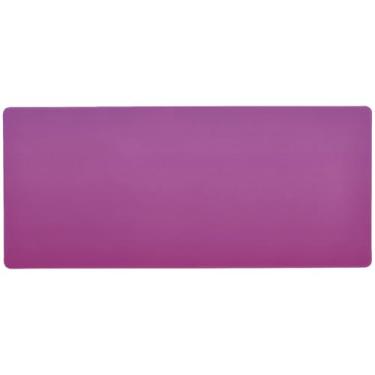 Imagem de Mouse pad gradiente rosa vermelho para jogos suave, mouse pad grande, 80 x 39,9 cm, superfície durável para movimentos precisos do mouse, base antiderrapante