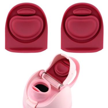 Imagem de BMSQOFD 2 peças de rolha de vedação de borracha de substituição compatível com Owala FreeSip, tampa de vedação superior de garrafa de água para Owala 16/19/24/32/1,134 g tampa de boca de vedação de