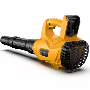 Imagem de Soprador de folhas sem fio (bateria não incluída) compatível com bateria DeWALT 20V Max, motor sem escovas de 600 CFM/125 MPH, 6 sopradores ergonômicos alimentados por bateria de velocidade variável