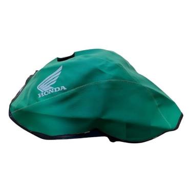 Imagem de Capa Tanque Honda Cg 125 Cargo Fan Titan De 2000 A 2008 (Verde)
