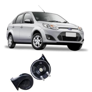 Imagem de BUZINA AUTOMOTIVA CARACOL (PR) GRAVE/AGUDO PARA FIESTA 2007 > 2010 - TIGER AUTO