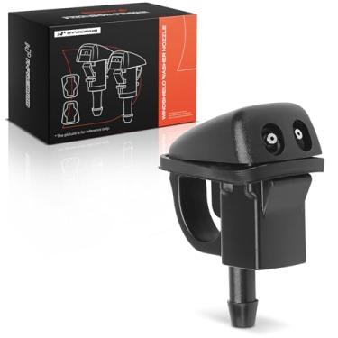 Imagem de A-Premium Bocal de lavagem de para-brisa adequado para Jeep Compass 2017-2025 Jeep Renegade 2017-2024, com juntas, dianteiro esquerdo ou direito, sem aquecimento