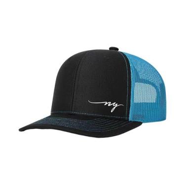 Imagem de Boné De Beisebol Unissex Ajustável Em Malha Respirável Com Estampa De 