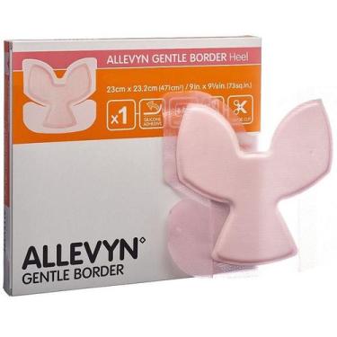 Imagem de Curativo Allevyn Gentle Border 23cm x 23,2cm Heel 1 Unidade Smith e Ne