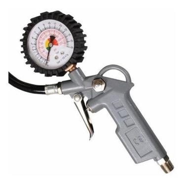 Imagem de Calibrador Manual De Pneus Com Manômetro Analógico