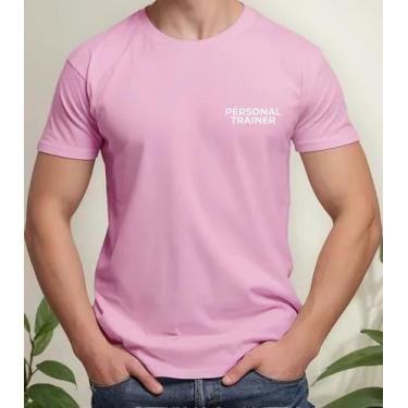 Imagem de Camisa Camiseta Adulto Masculina Feminina Algodão Personal Trainer Uni