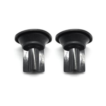 Imagem de Diafragma de êmbolo de carburador de motocicleta para Kawasaki EL250 Eliminator ZL250LX ZZR250 EX250 GPX250R serve para Yamaha FZ400 peças de reparo (2 peças)
