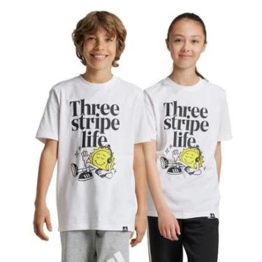 Imagem de Camiseta Infantil Adidas Estampada Positivity Table Unissex-Unissex