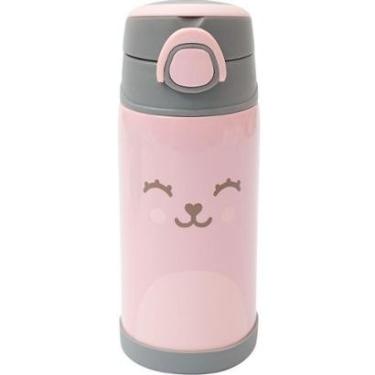 Imagem de Copo Térmico Duplo Com Canudo Gumy Rosa Buba-Feminino