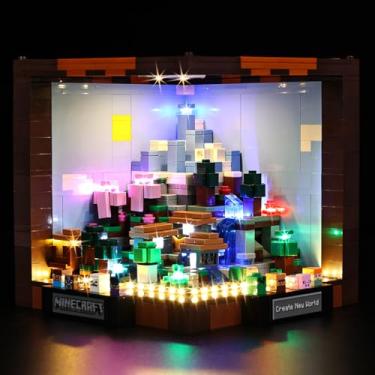 Imagem de Kyglaring LED Lighting Kit for Lego The Minecraft Crafting Table Model Set, Compatible with Lego 21265 (Lego Sets Not Included)
