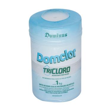 Imagem de  Tricloro Pastilha Domclor 200g c/ 90% de Cloro Ativo Tubete c/ 5 Pastilhas