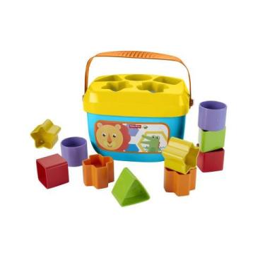 Imagem de Fisher-Price Brinquedo para Bebês Balde Primeiros Blocos FFC84