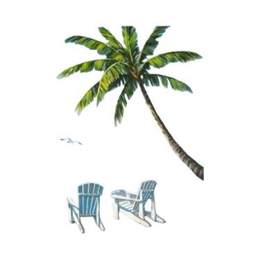 Imagem de Pintura Em Diamante 5D Paisagem Do Pôr Do Sol À Beira-Mar, Bordado DIY