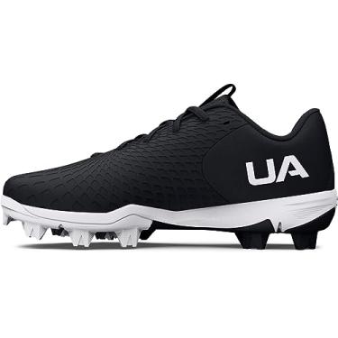 Imagem de Under Armour Tênis de softbol feminino Glyde 2.0 Rm, (001) Preto/Preto/Branco, 11.5
