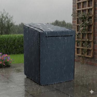 Imagem de Capa Máquina Lavar Roupas Electrolux 11 12 13 14 15 17 Bege