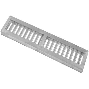 Imagem de Ralo 20x50 Cm Linear De Água Pluvial Grelha Alumínio GDA
