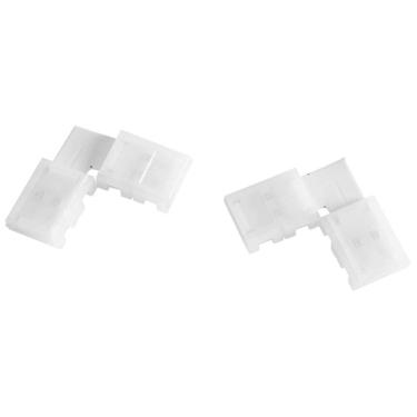 Imagem de Conectores Em L Tramontina Para Fita Led Smd 5-8 W 12-24 Vdc Com 20 Peças Tramontina