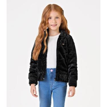 Imagem de Casaco Infantil Feminino Trick Nick Preto, 4, Preto